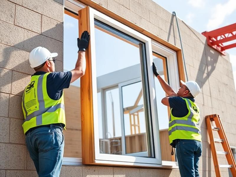 Montaż okien i drzwi Białystok – ekipa montażowa Progress